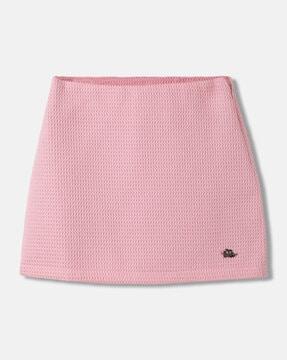 girls a-line mini skirt