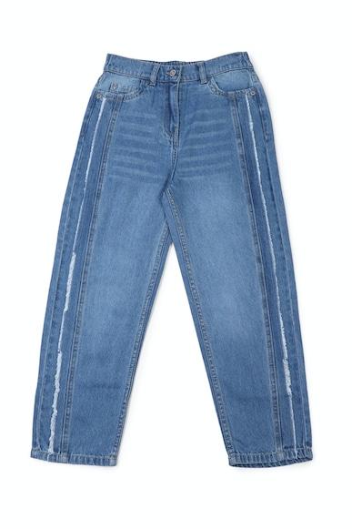 girls blue regular fit jeans
