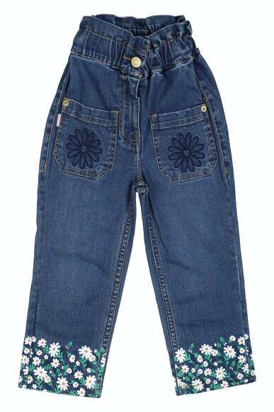 girls blue regular fit jeans