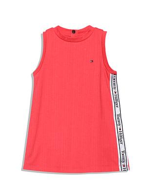 girls brand tape a-line dress