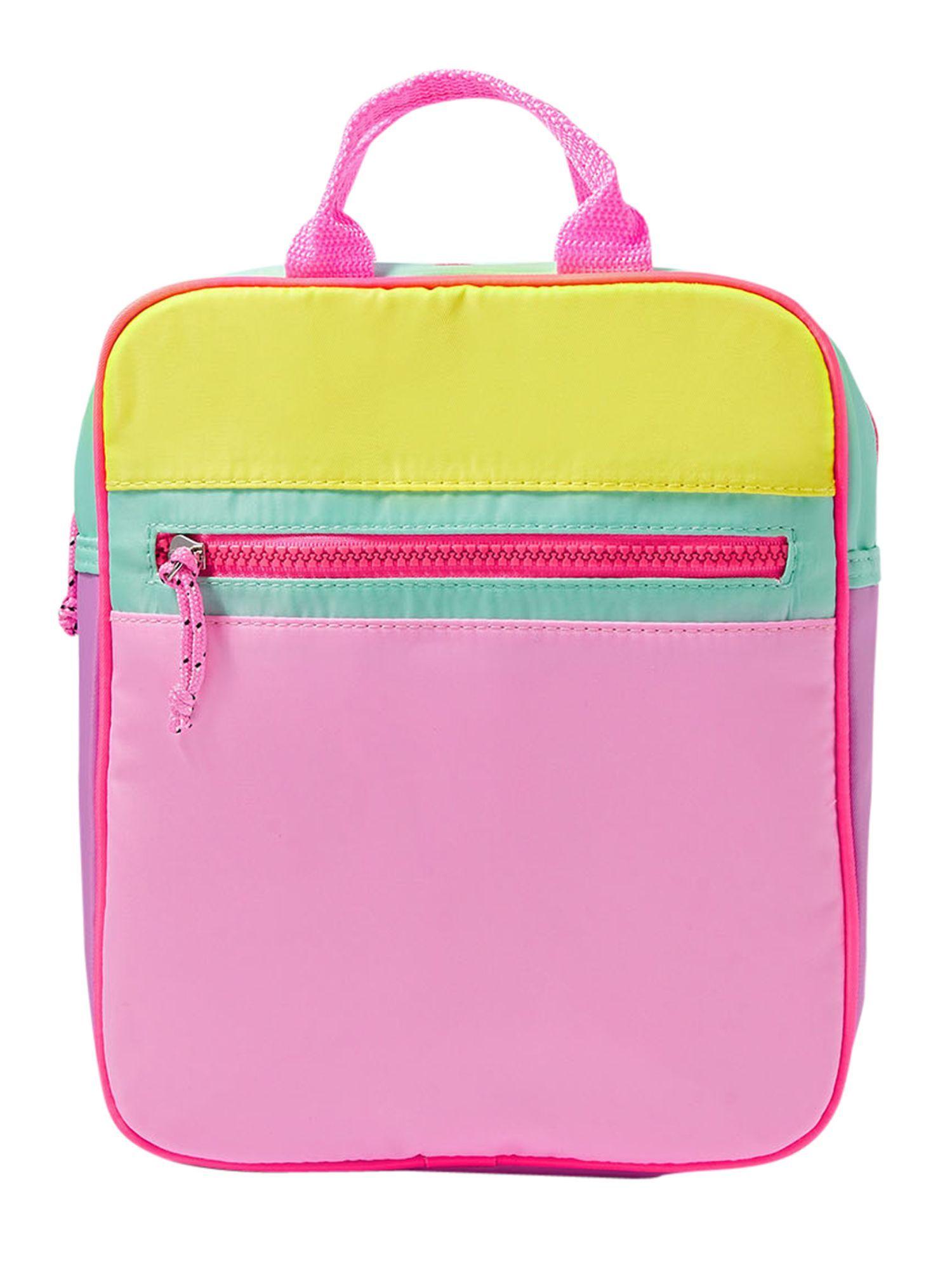 girls colourblock backpack