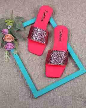 girls embellished flat sandals