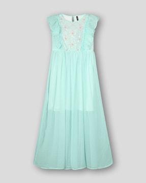 girls embellished gown