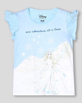 girls frozen print regular fit top