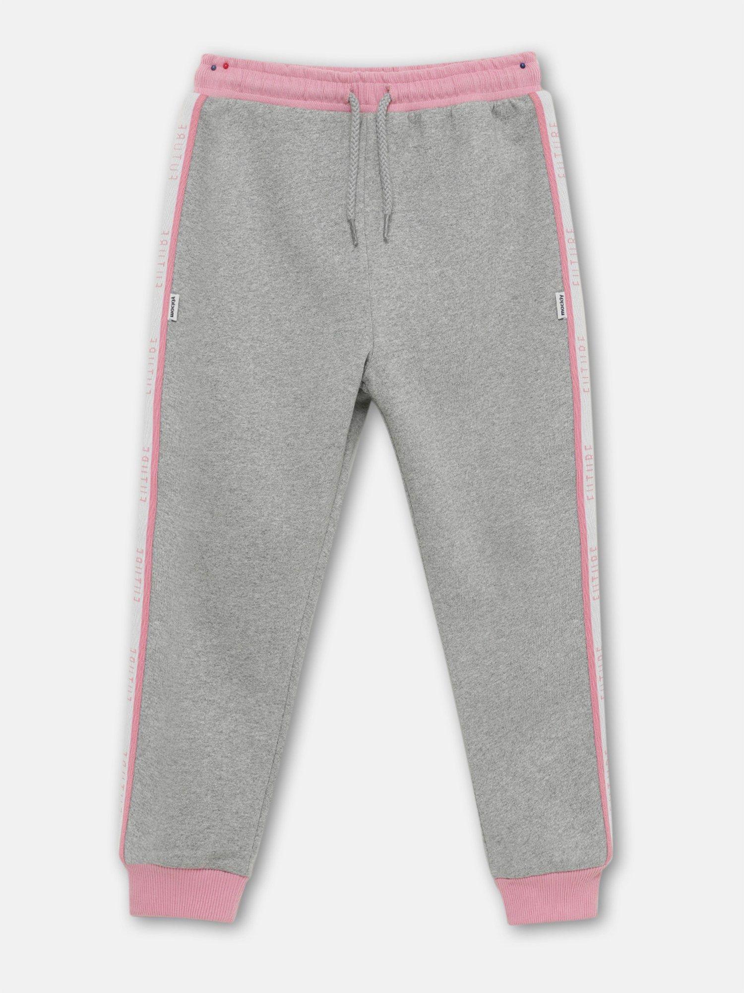 girls grey trackpant