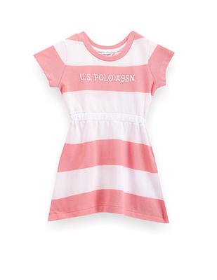 girls horizontal stripe dress