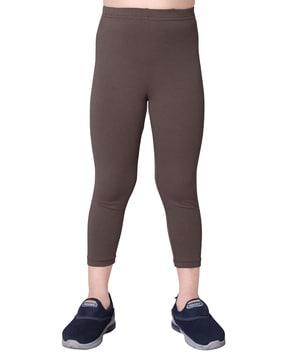 girls leggings with elasticated waist