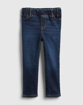 girls light-wash jeans