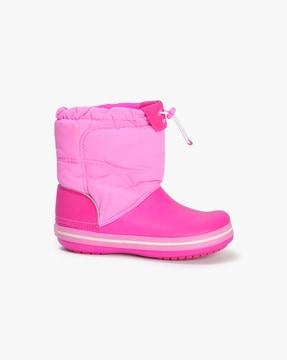 girls lodge point ankle-length boots