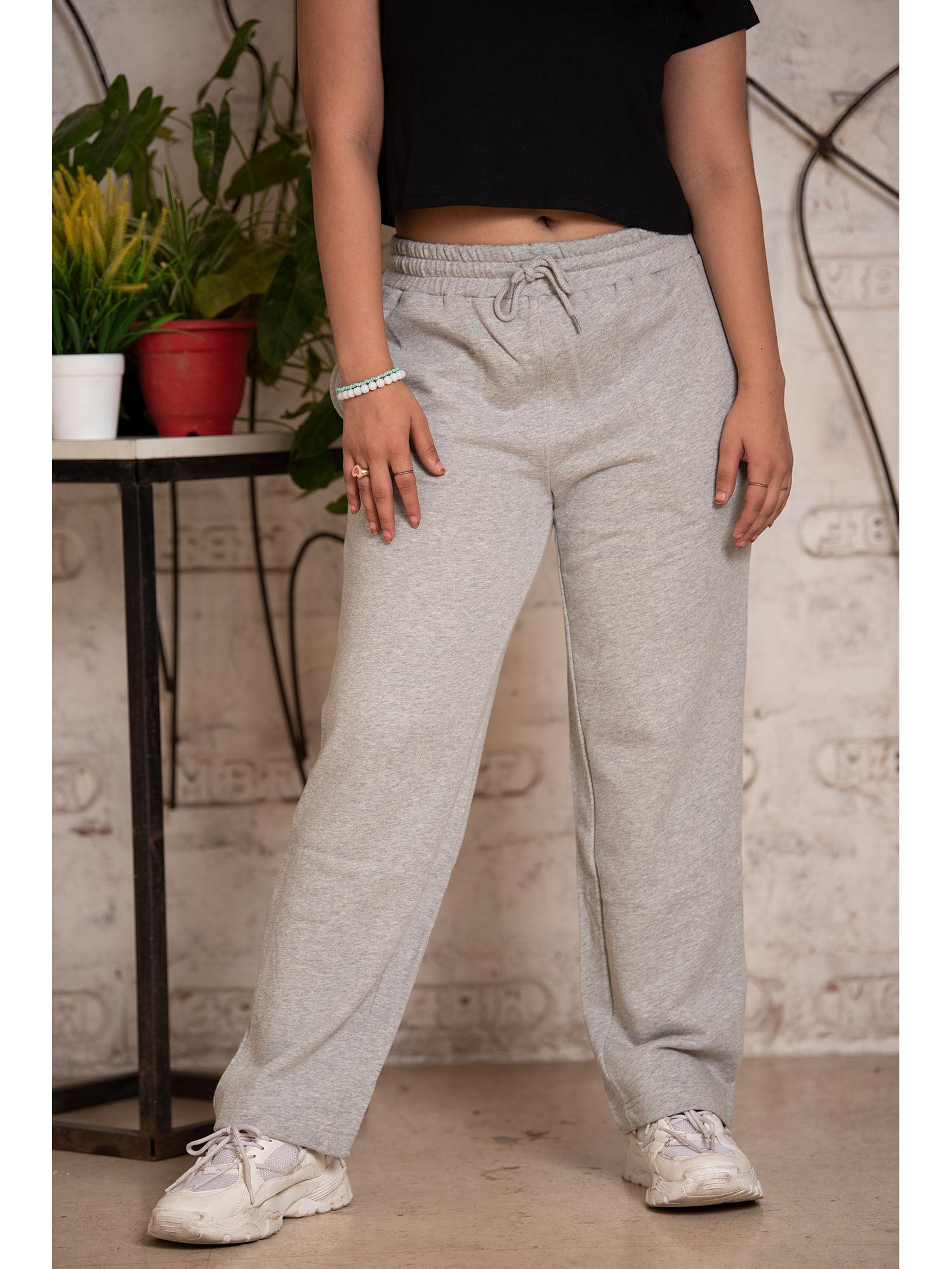 girls loose fit joggers grey