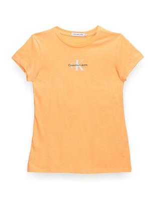 girls micro monogram t-shirt