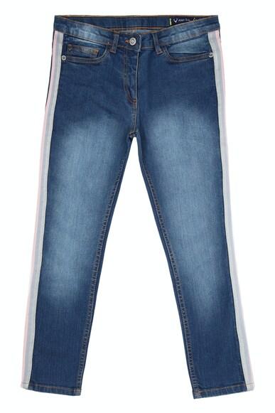 girls navy skinny fit jeans