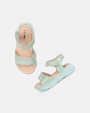 girls open-toe slingback sandals