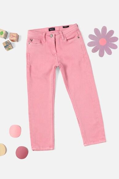 girls pink slim fit jeans