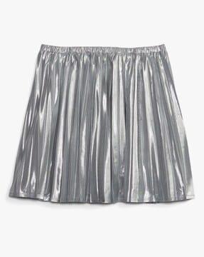 girls pleated a-line skirt