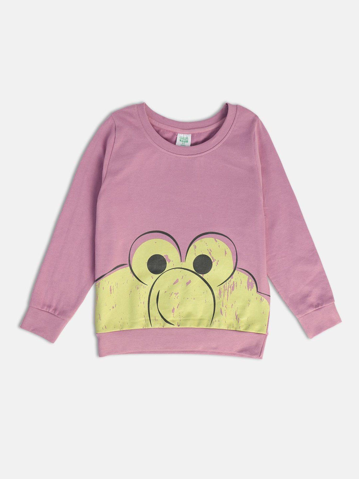 girls purple sweatshirt