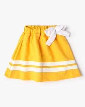 girls regular fit a-line skirt