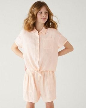 girls relaxed fit top