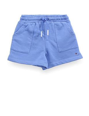 girls sustainable cotton relaxed shorts