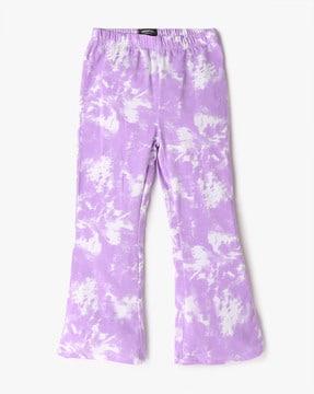 girls tie & dye print leggings
