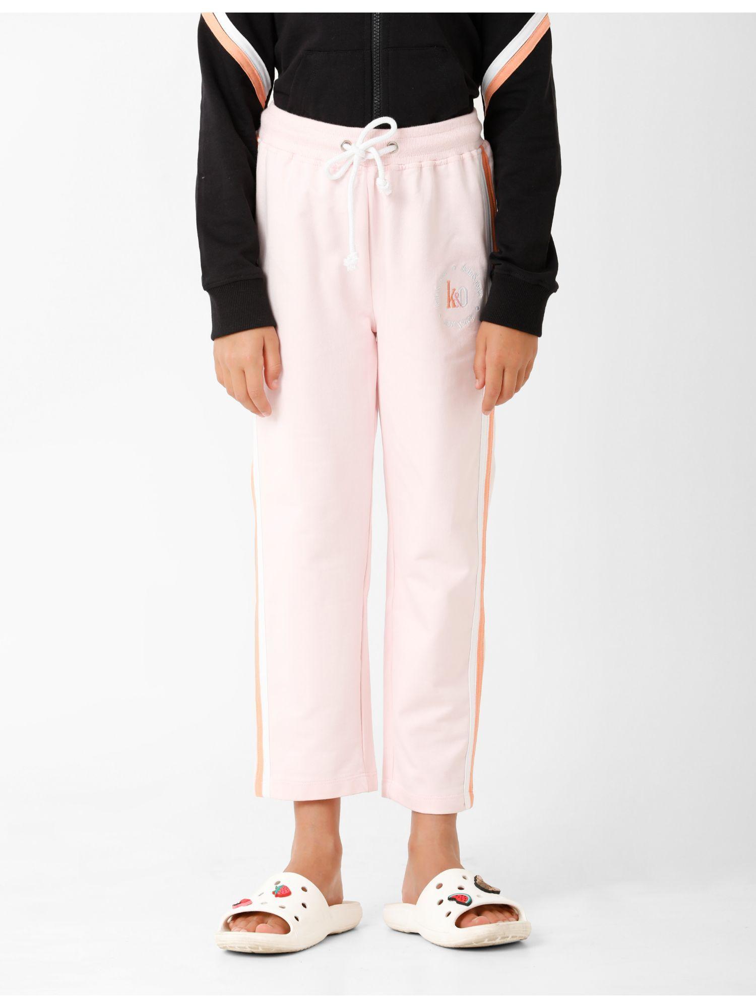 girls trackpant - pink