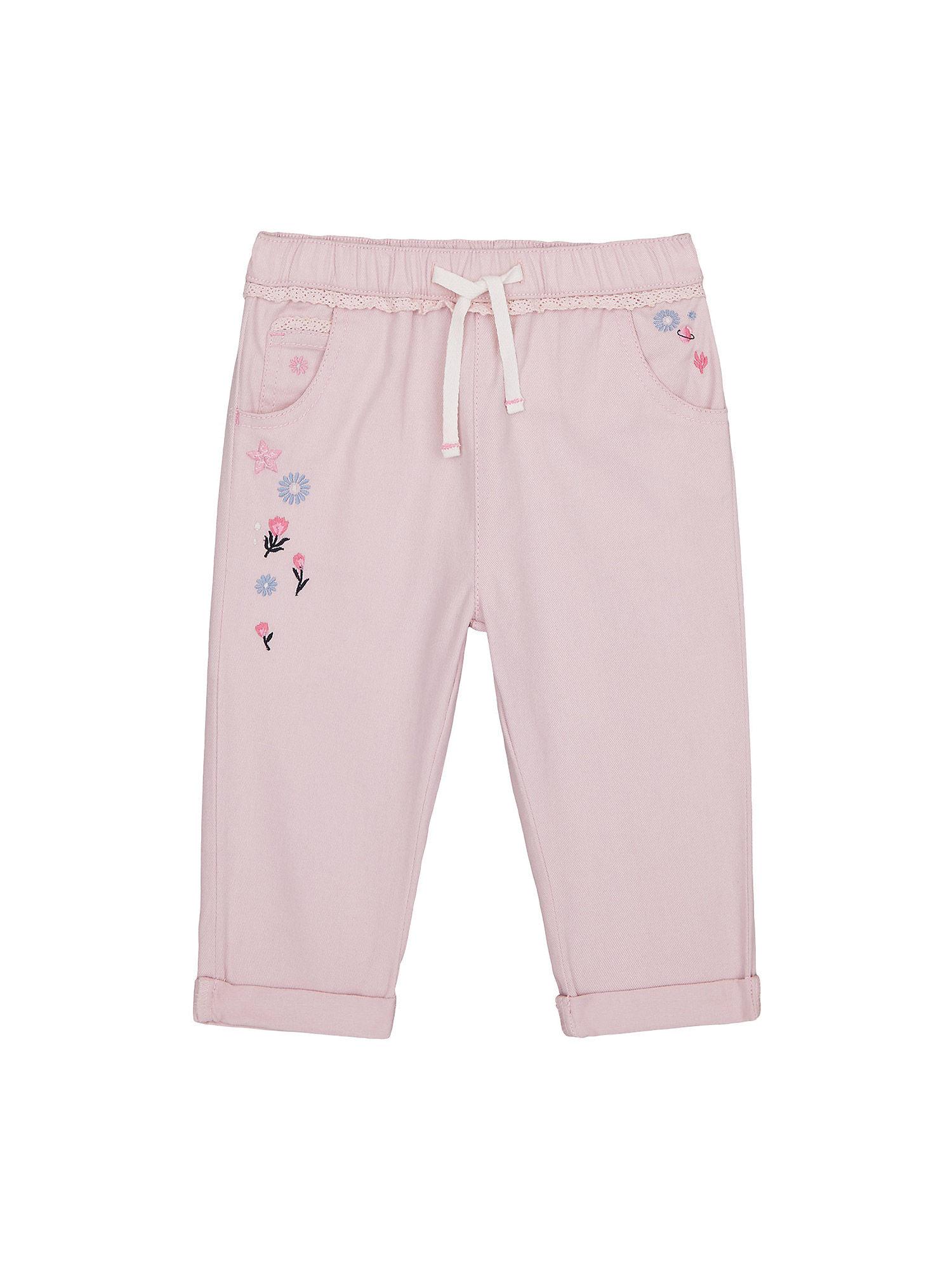 girls trousers embroidered