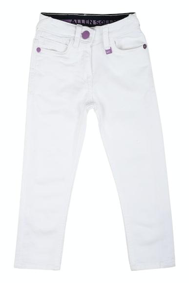 girls white slim fit jeans