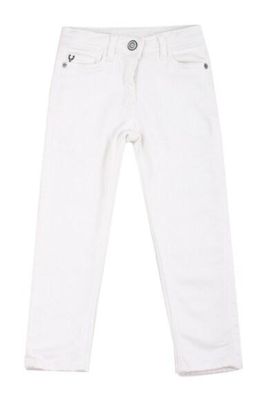 girls white slim fit jeans