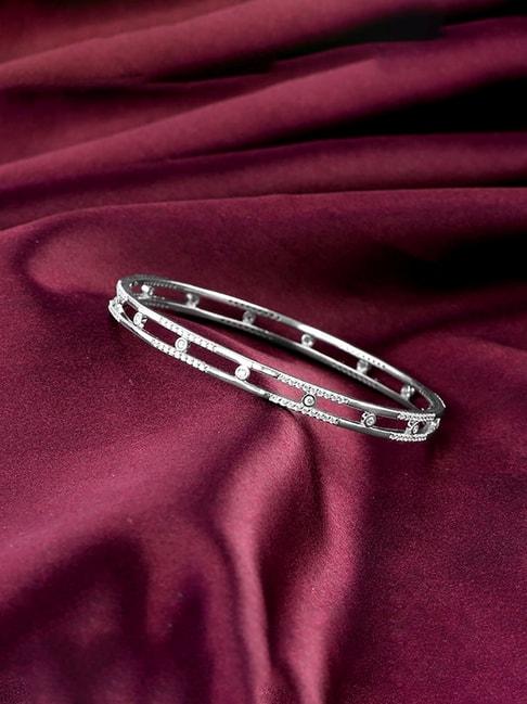 giva 92.5 sterling silver classic duality bangle
