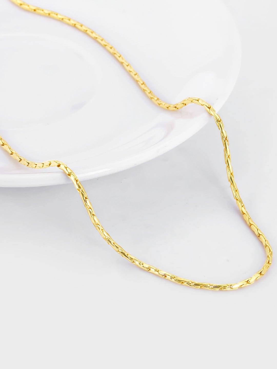giva 925 sterling silver gold-plated chain