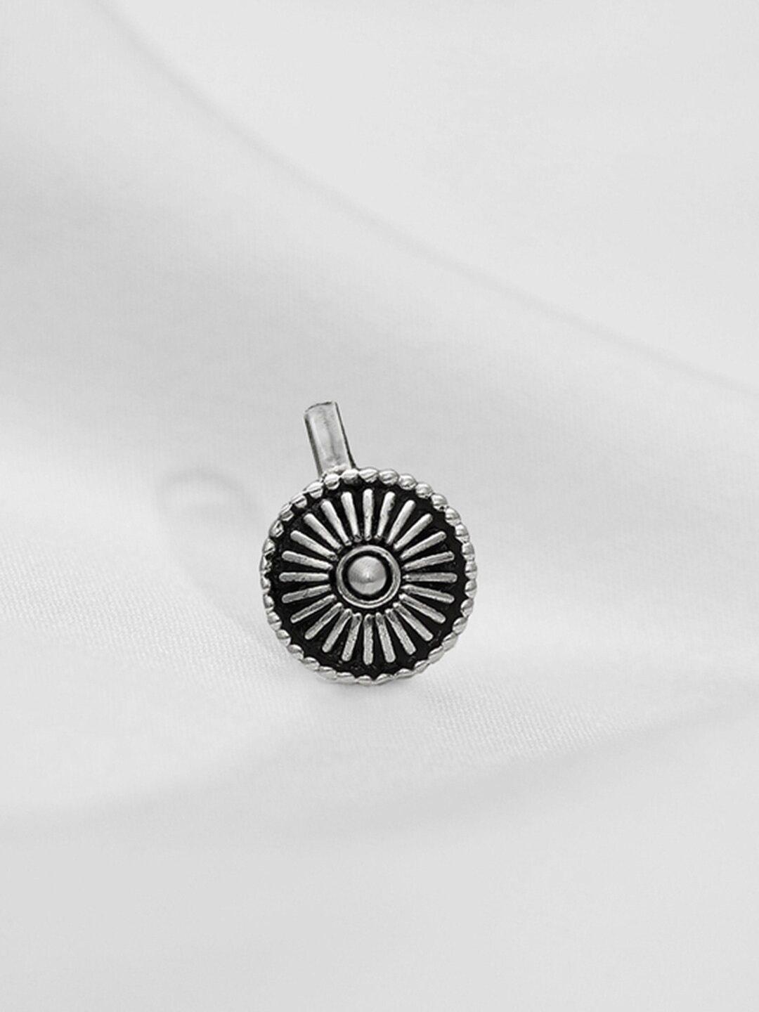 giva 925 sterling silver oxidised nosepin