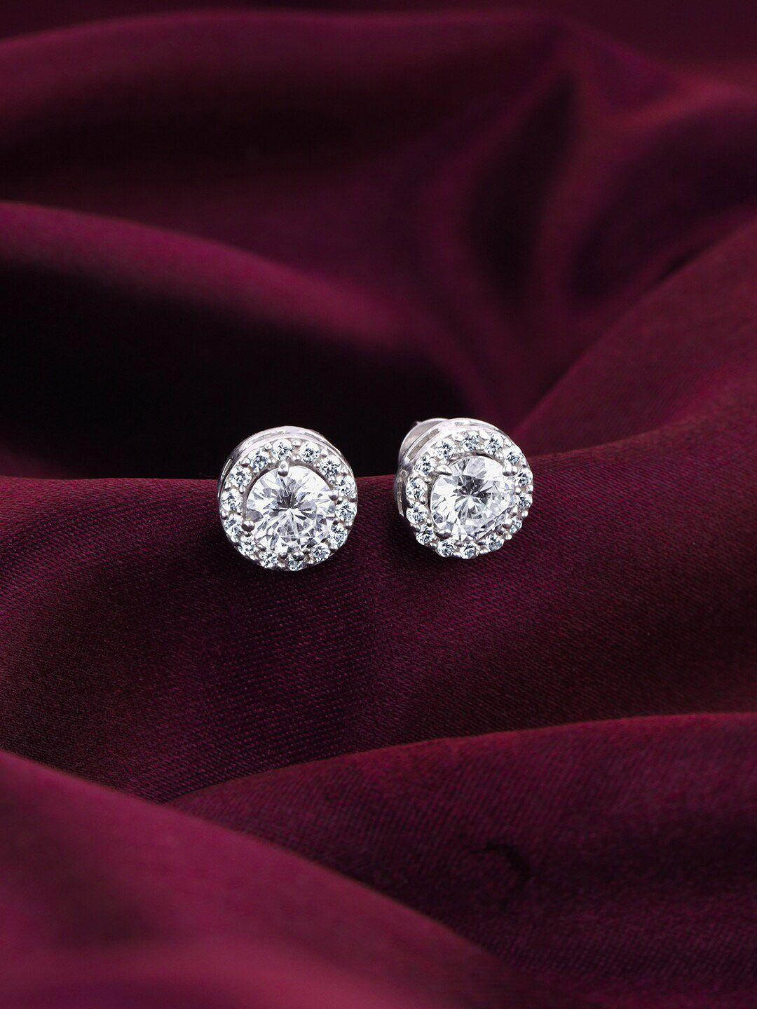 giva 925 sterling silver stone-studded jewellery set