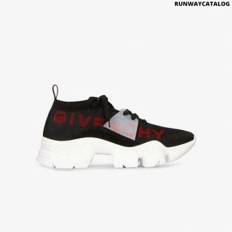givenchy jaw low knitted sneaker