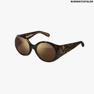 givenchy round sunglasses in acetate