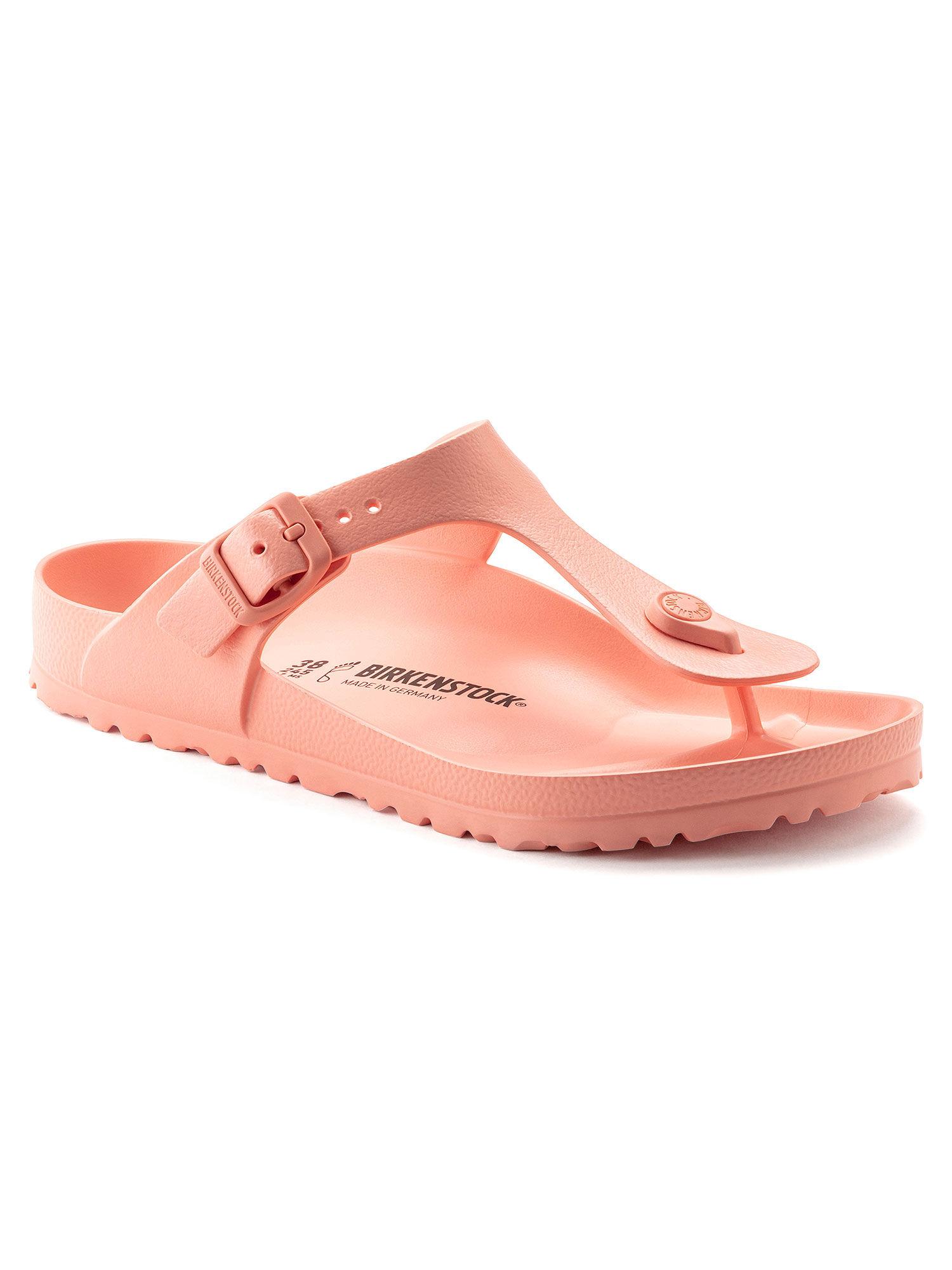 gizeh essentials coral peach regular unisex sliders