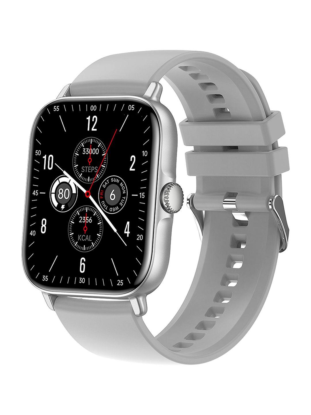 gizmor flash 1.85 inch aod display 15 day battery life bt calling smartwatch