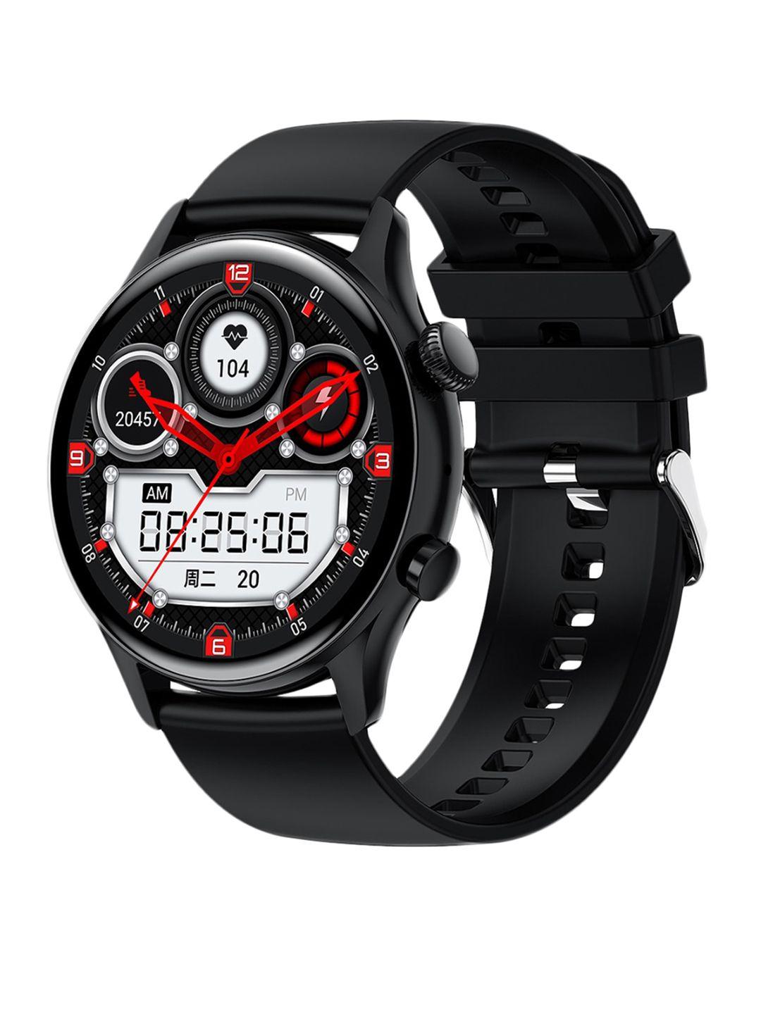 gizmore glow amoled with 3.4 cm always-on 550 nits brightness bt calling smartwatch