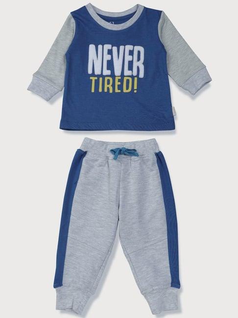 gj-baby-kids-blue-&-grey-cotton-color-block-full-sleeves-sweatshirt-set