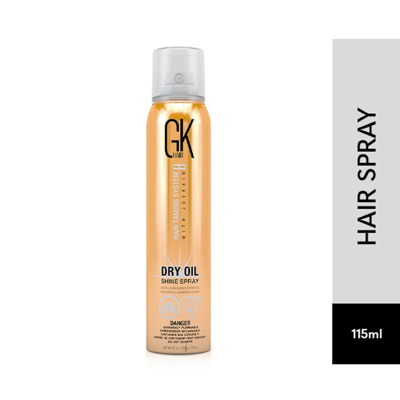 gk hair dry oil shine spray