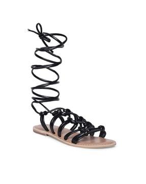 gladiators flat sandals