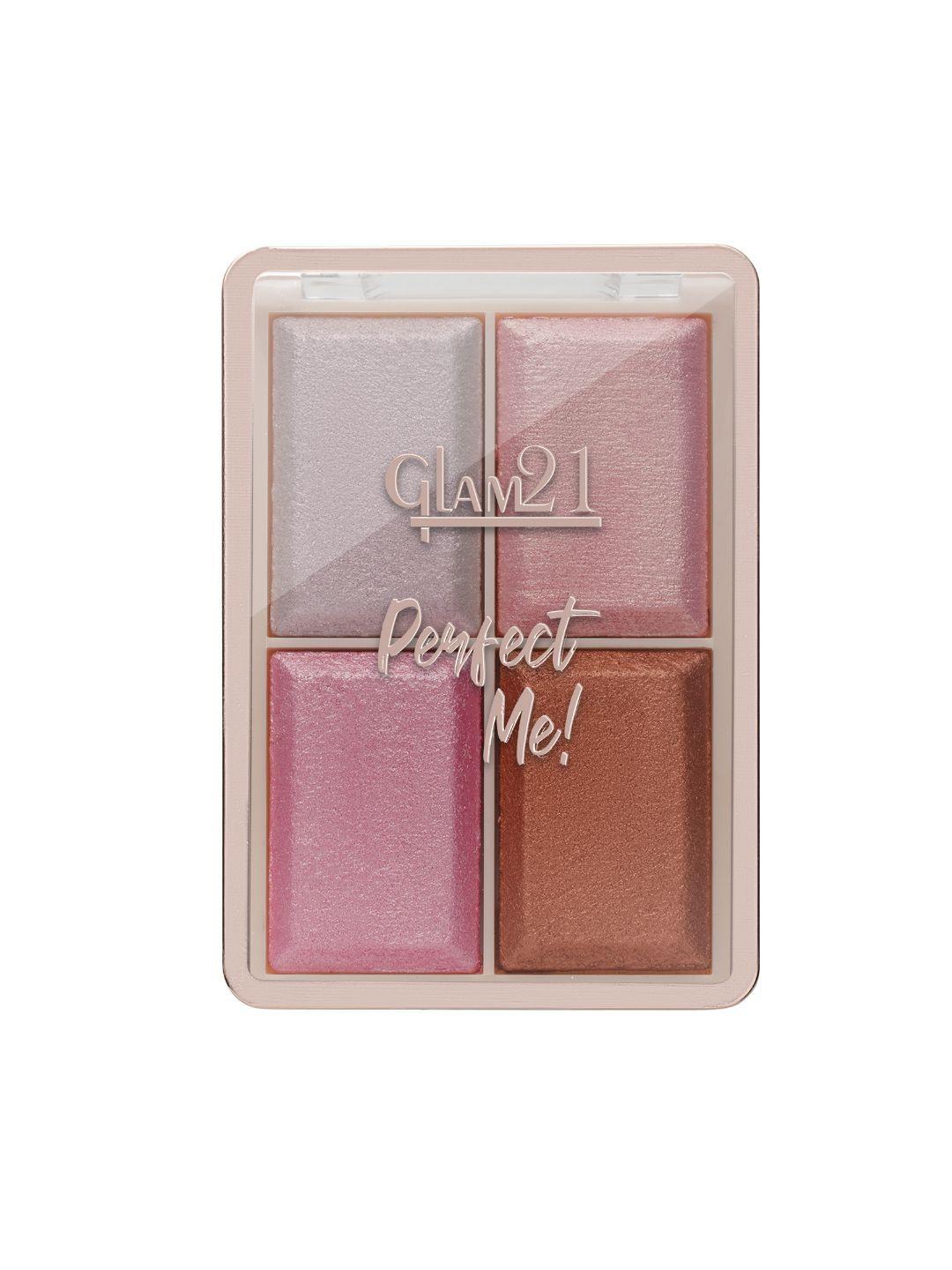 glam21 perfect me highlighter palette blusher 6 g - shade 04