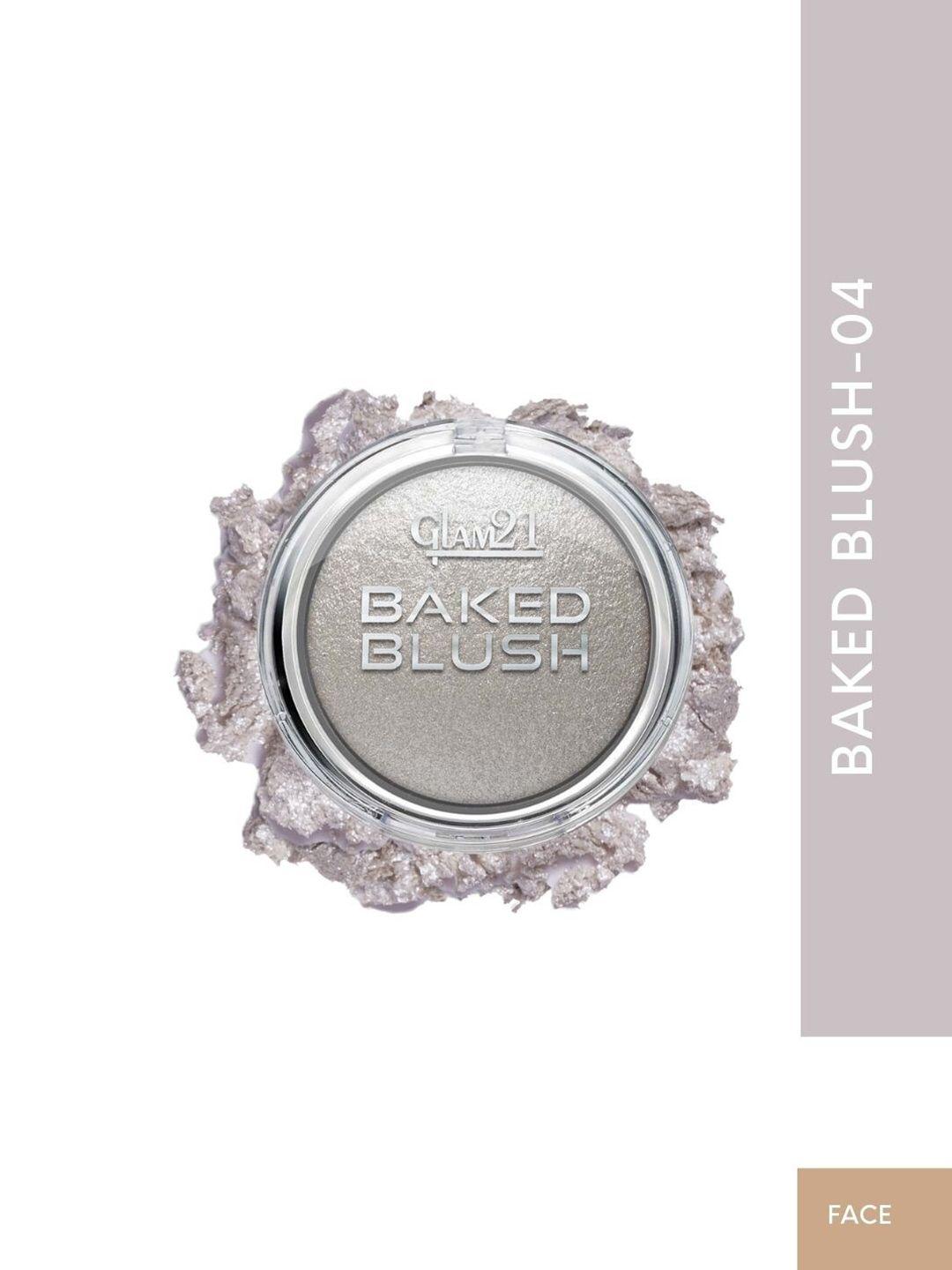 glam21 baked blusher with highly pigmented formula 6 g - shade 04