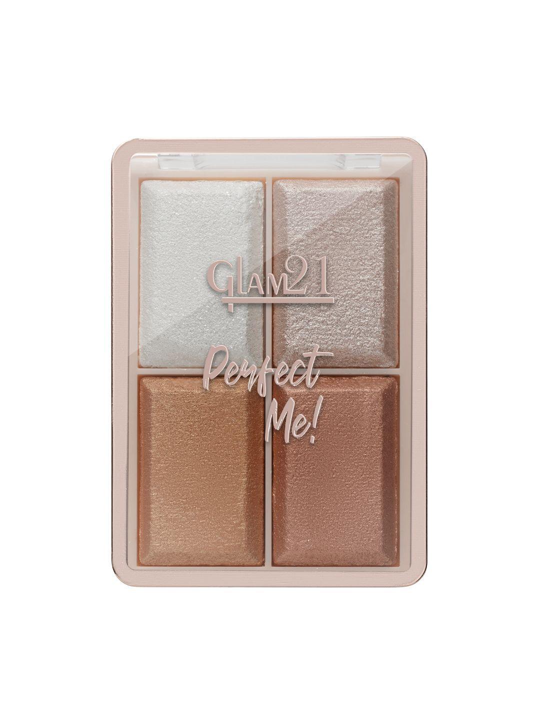 glam21 perfect me highlighter palette blusher 6 g - shade 01