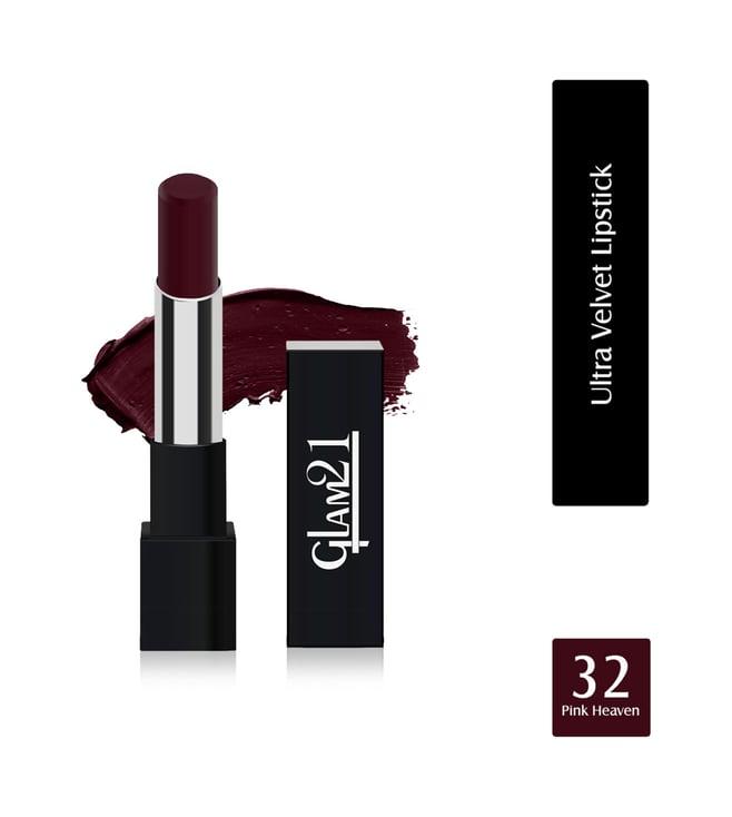 glam21 ultra velvet lipstick 32 pink heaven - 2.5 gm