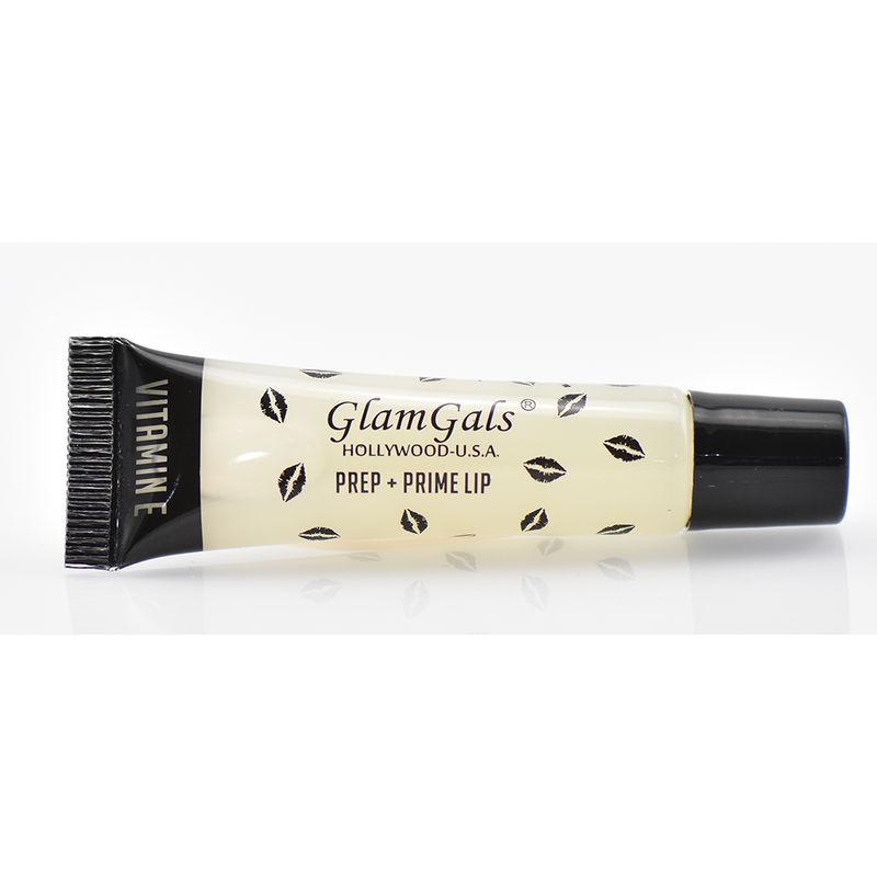 glamgals prep + prime lip - transparent vitamin e spf 15