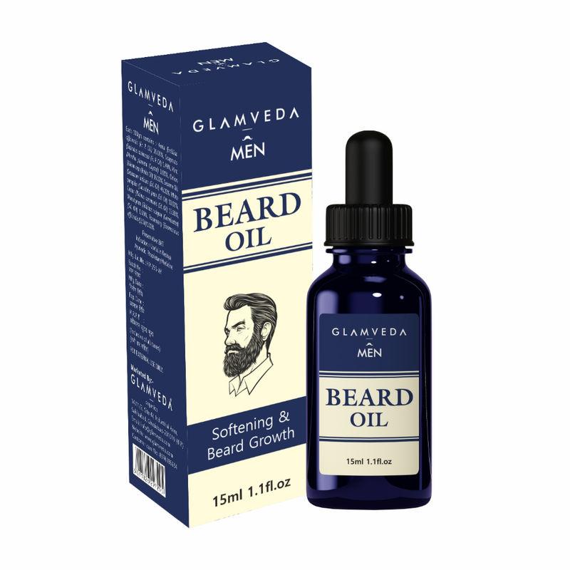 glamveda men beard oil