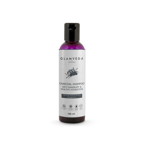 glamveda’s anti dandruff & healthy hydration charcoal shampoo