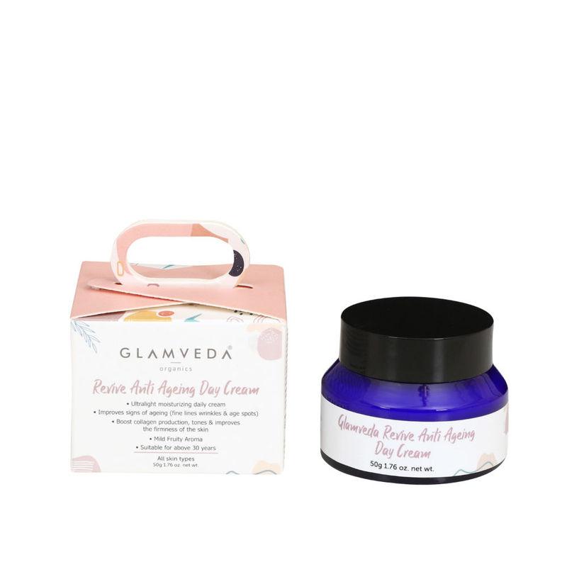 glamveda revive anti ageing day cream