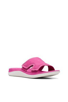 glide bay 2 synthetic casual wear women's sandals - fuchsia