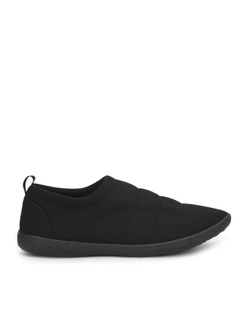 gliders by liberty men's black walking shoes